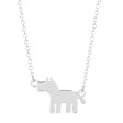 Silver-Plated Horse Pendant Necklace Online now