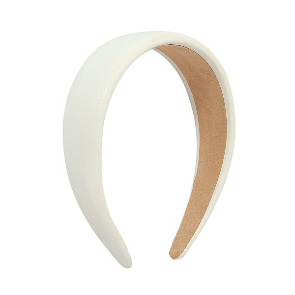 White Hard Headband on Sale