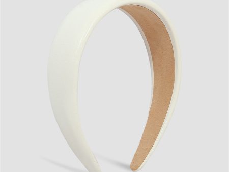 White Hard Headband on Sale