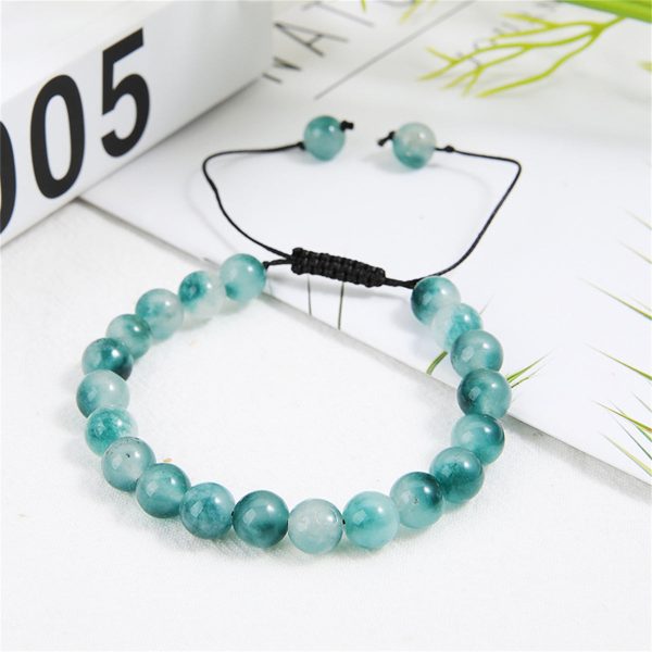 Teal Quartz Adjustable Bracelet Online Hot Sale