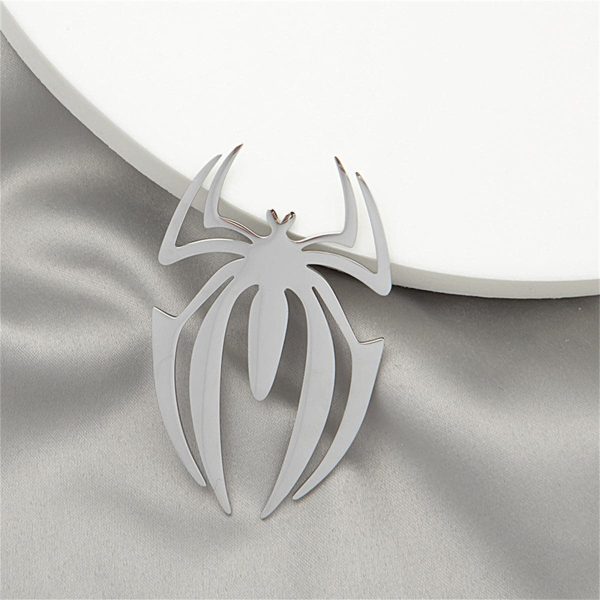 Silver-Plated Spider Brooch Online Hot Sale