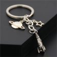 Silver-Plated Rocket Key Chain on Sale