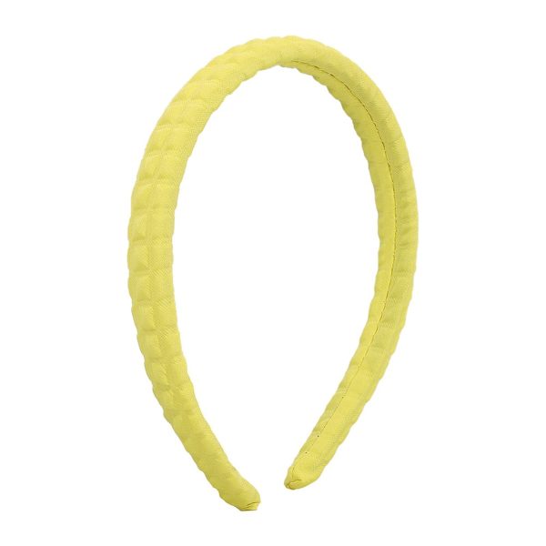 Yellow Stud-Pattern Hard Headband on Sale