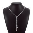 Crystal & Cubic Zirconia Silver-Plated Arrow Lariat Necklace Discount