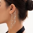 Silver-Plated Star Tassel Ear Cuff Cheap