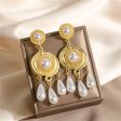 Pearl & 18K Gold-Plated Tassel Drop Earrings Sale