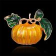 Orange & Green Pumpkin Brooch Cheap