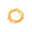 Orange Resin Stretch Bracelet Fashion