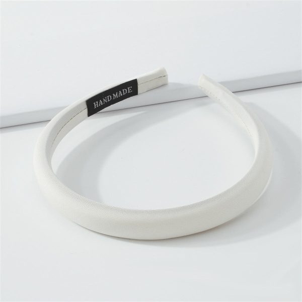 White Hard Headband For Sale