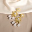 Pearl & 18K Gold-Plated Tassel Drop Earrings Sale