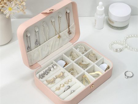 Pink Portable Jewelry Box on Sale