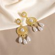 Pearl & 18K Gold-Plated Tassel Drop Earrings Sale