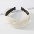 White Crisscross Hard Headband Online Hot Sale