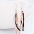 18K Rose Gold-Plated Hook Drop Earring on Sale