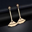 18K Gold-Plated Lips Drop Earrings Online Sale