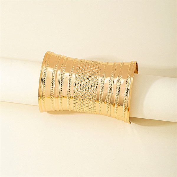 18K Gold-Plated Wrap Cuff Online Sale