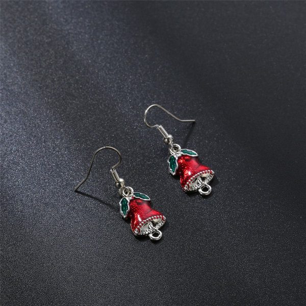 Silver-Plated Bell Drop Earrings Online Hot Sale