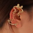 18K Gold-Plated Frog Ear Cuff Hot on Sale