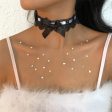 Black & White Bow Choker Discount