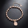 18K Rose Gold-Plated Kitty Long Bead Charm Bracelet on Sale