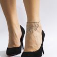 Silver-Plated Star Tassel Layered Anklet For Cheap