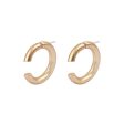 18K Gold-Plated Half-Hoop Ear Jackets Discount