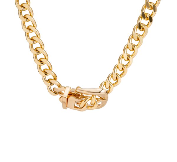 18K Gold-Plated Belt Necklace Online