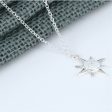 Silver-Plated Compass Pendant Necklace Online Hot Sale