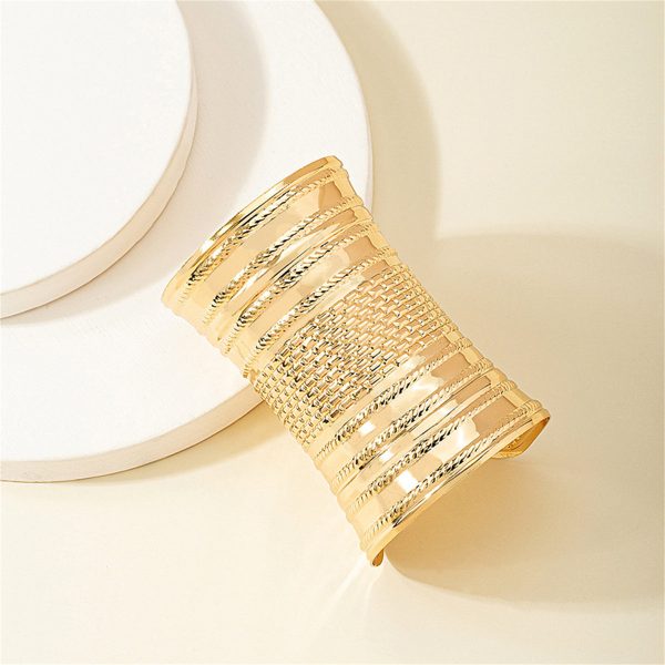 18K Gold-Plated Wrap Cuff Online Sale