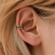 18K Gold-Plated Floral Filigree Ear Cuff Discount