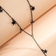 Black Star Station Necklace Hot on Sale