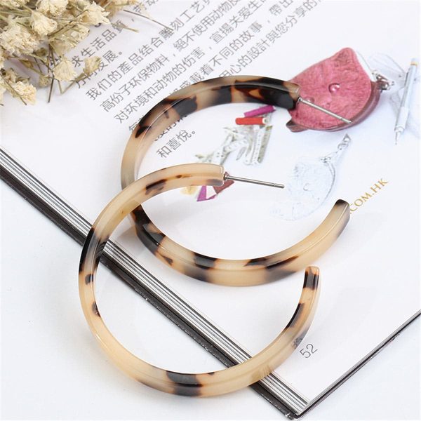 Tortoise Hoop Earrings For Discount