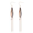 18K Rose Gold-Plated Hook Drop Earring on Sale