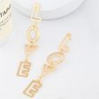 18K Gold-Plated  Love  Openwork Drop Earrings Sale