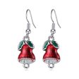 Silver-Plated Bell Drop Earrings Online Hot Sale