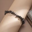 Black Resin Stretch Bracelet Online Hot Sale