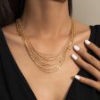 18K Gold-Plated Bead Chain Necklace Set Online