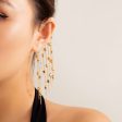 18K Gold-Plated Star Tassel Ear Cuff Hot on Sale