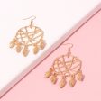 18K Gold-Plated Conch Web Drop Earrings Online Hot Sale