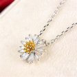 18K Gold-Plated & Sterling Silver Mum Pendant Necklace Sale