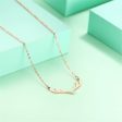 18K Rose Gold-Plated Antler Pendant Necklace Hot on Sale