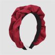 Red Ruffle Hard Headband For Sale