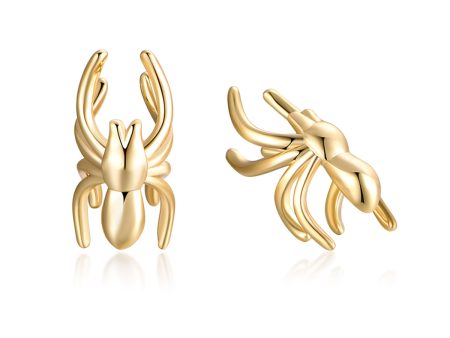 18K Gold-Plated Spider Ear Cuffs Online Hot Sale