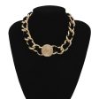 Black Velvet & 18K Gold-Plated Figaro Choker Necklace Cheap