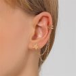 18K Gold-Plated Star Chain Ear Cuff Supply