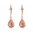 18K Rose Gold-Plated Long Drop Earrings Online Hot Sale