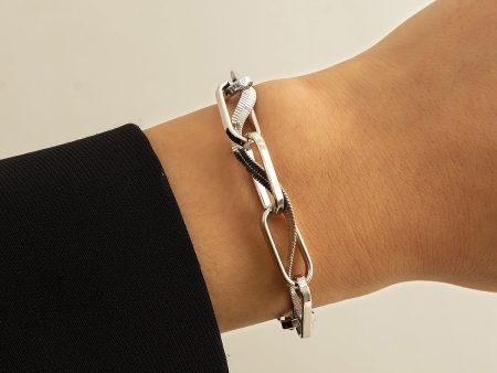 Silver-Plated Chain Link Bracelet Supply