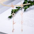 18K Rose Gold-Plated  Love  Drop Earrings Sale