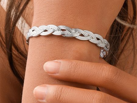 Stainless Steel Twine Cuff For Cheap