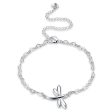 Silver-Plated Dragonfly Anklet Online Hot Sale